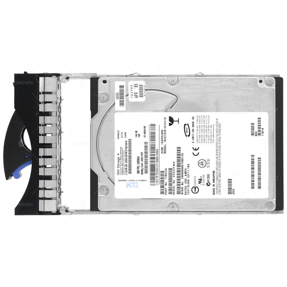 23R0829 IBM HDD 146GB 10K FATA 3.5" LFF